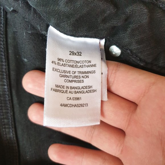 Denver Hayes Black Slim Fit/Skinny Jeans - Picture 5 of 7